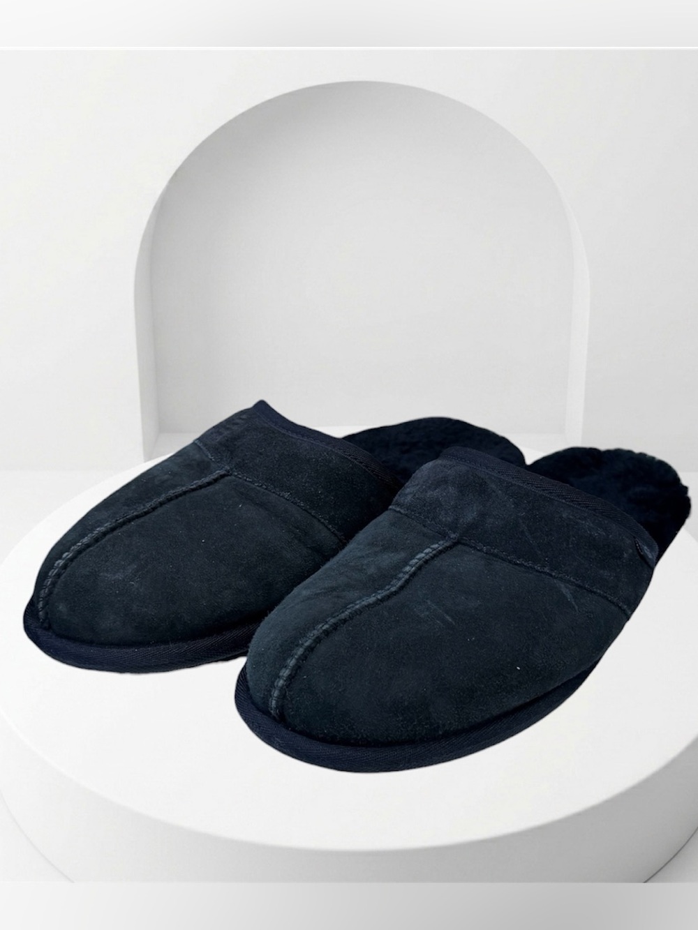 Men's Ugg Black Slippers